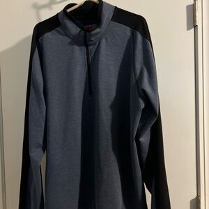 Hawke & Co Blue and Black Pullover XL